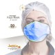 Disposable Face Mask 3ply Blue, China