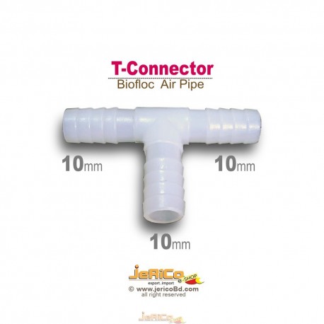 T-Connector  for BioFloc air pipe 10mm